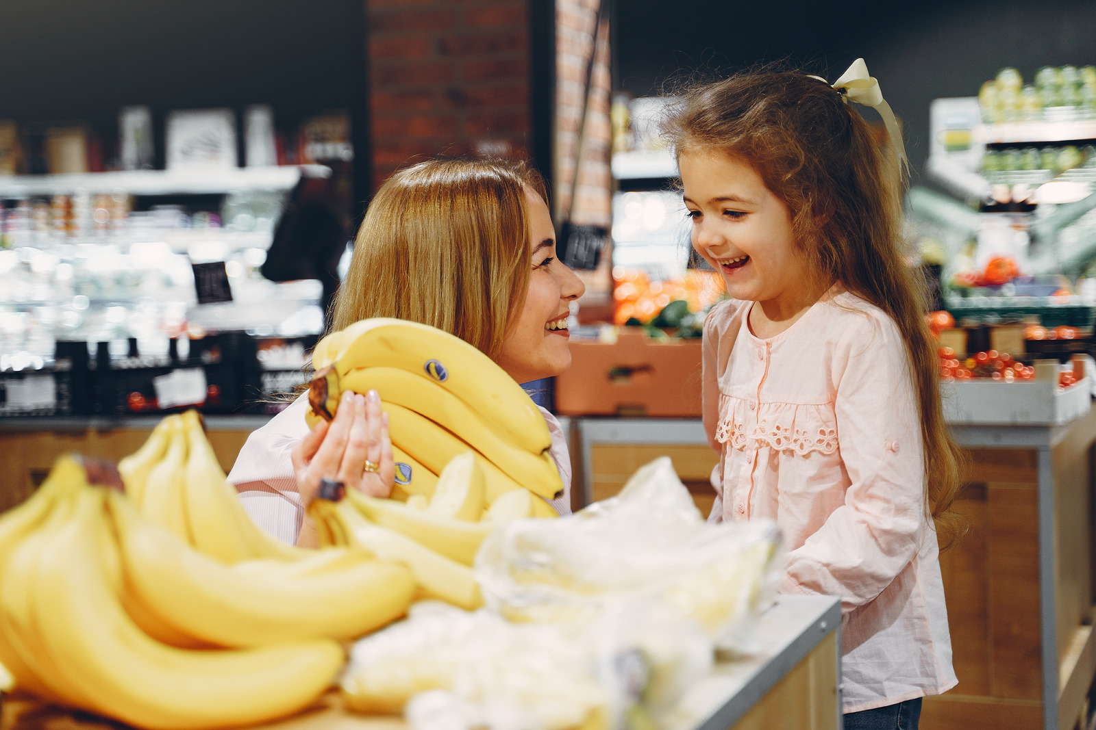 Getting ready to prepare banana lollies